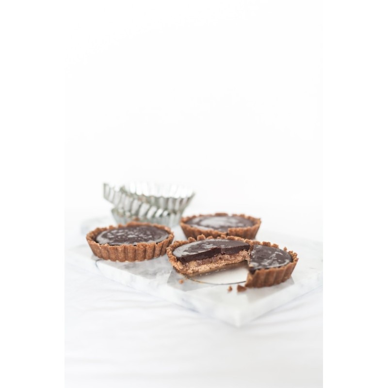Tarta cu Ciocolată și Caramel Sărat